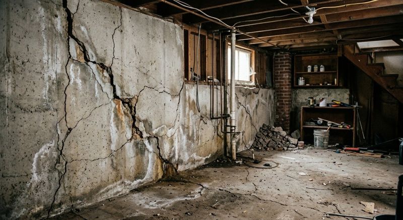 Basement Crack Repair in Snohomish, WA