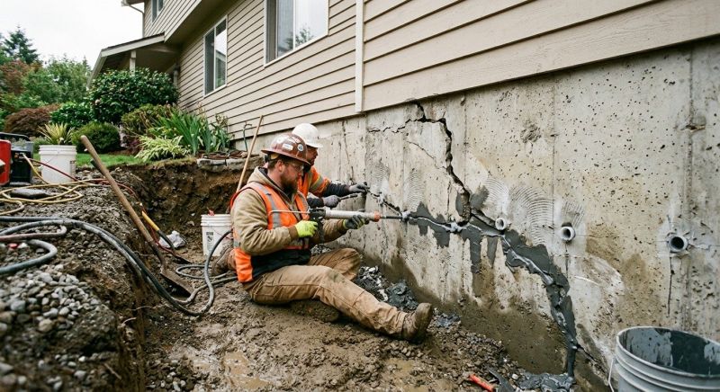Basement Foundation Repair in Marysville, WA