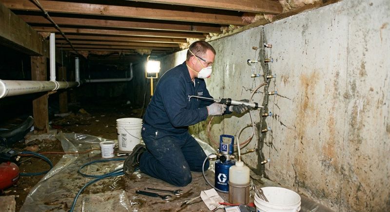 Basement Foundation Repair in Mukilteo, WA