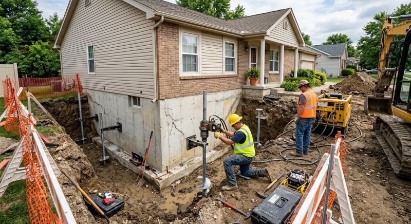 Building Foundation Repair in Redmond, WA