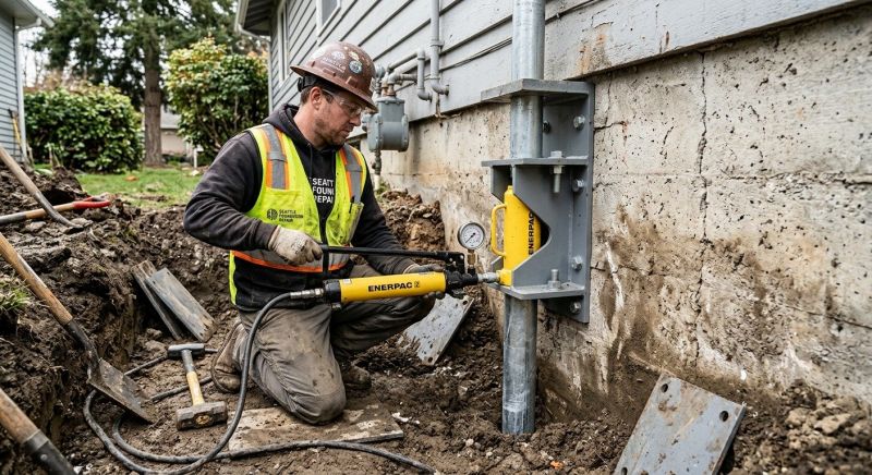 Concrete Foundation Leveling in Langley, WA