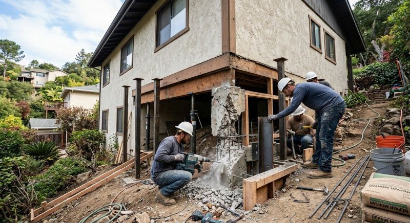 Concrete Foundation Repair in Bothell, WA