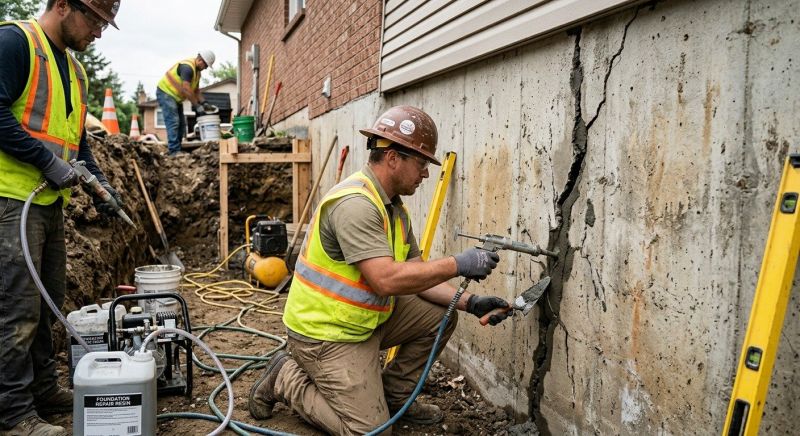 Cracked Foundation Repair in Kirkland, WA