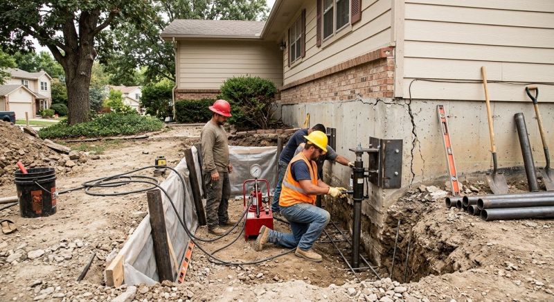 Cracked Foundation Repair in Lake Stevens, WA