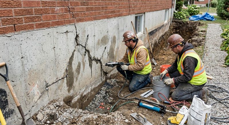 Cracked Foundation Repair in Snohomish, WA