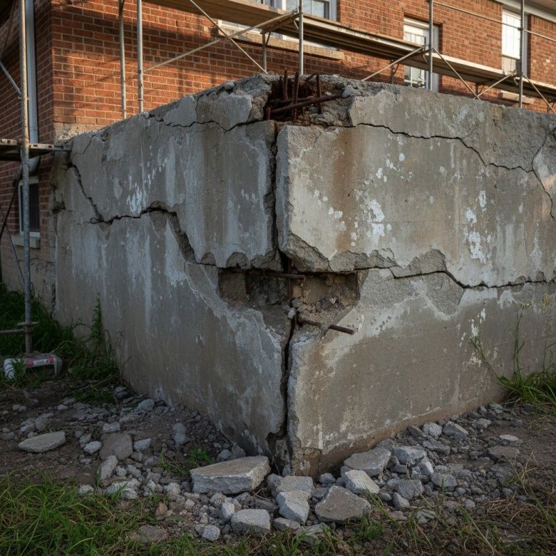 Cracked Foundation Repair in Woodinville, WA
