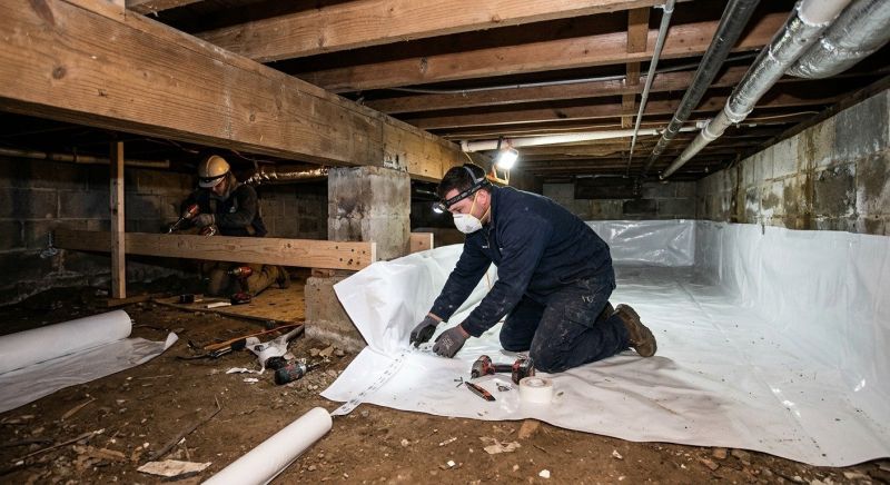 Crawl Space Leveling in Snohomish, WA