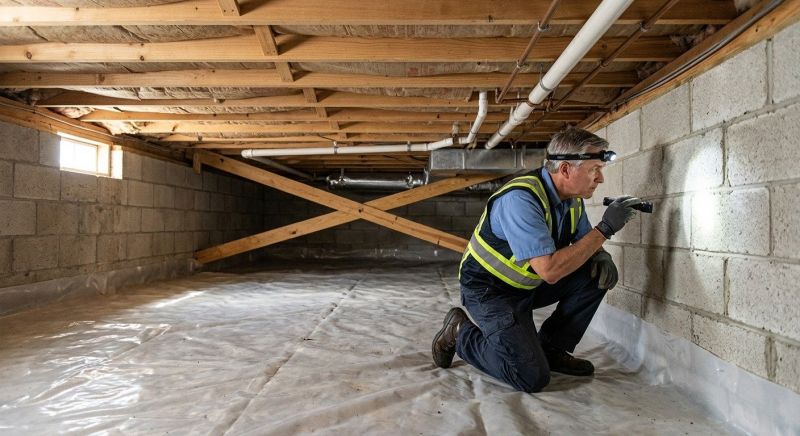 Crawl Space Leveling in Snohomish, WA