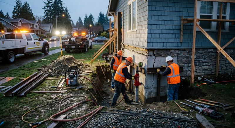 Emergency Foundation Repair in Snohomish, WA
