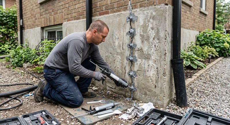 Foundation Crack Repair in Snohomish, WA