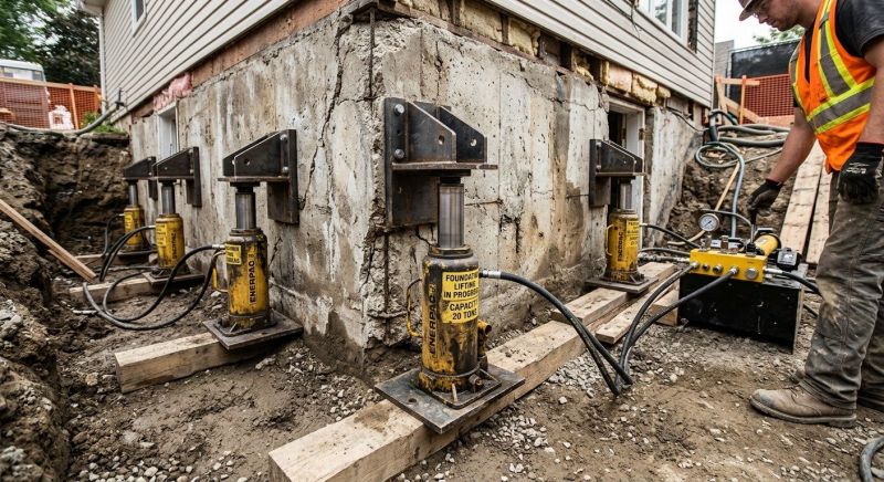 Foundation Jacking in Arlington, WA