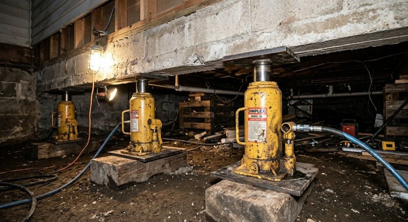 Foundation Jacking in Bothell, WA