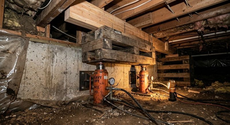 Foundation Jacking in Edmonds, WA
