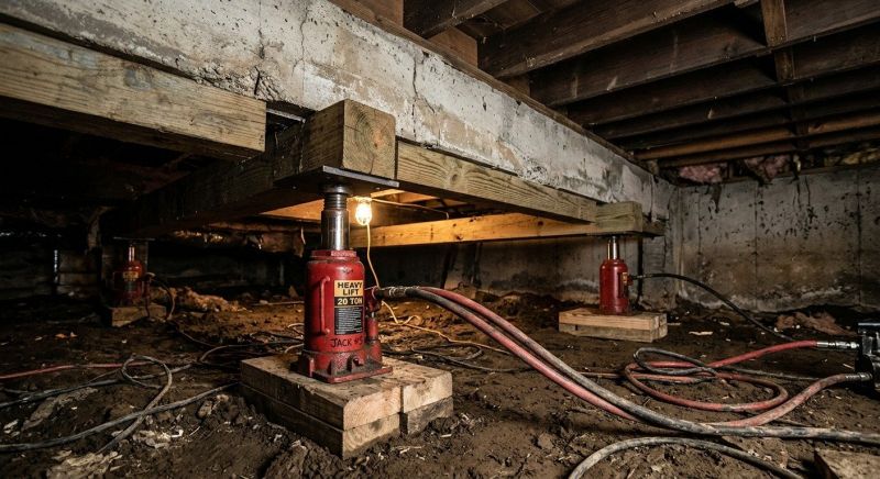 Foundation Jacking in Langley, WA
