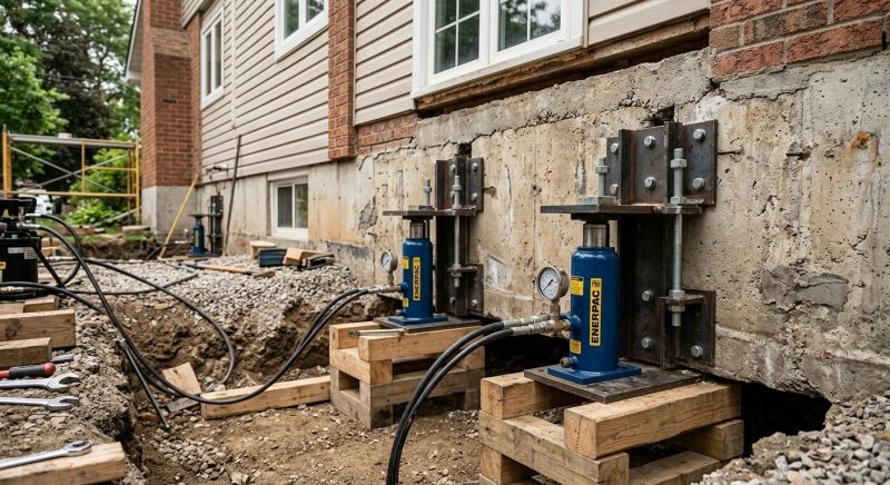 Foundation Jacking in Lynnwood, WA