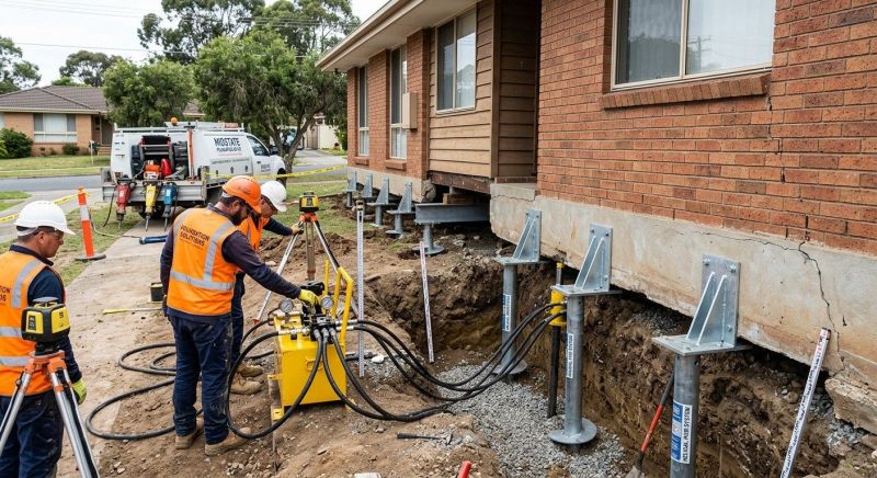 Foundation Jacking in Mukilteo, WA