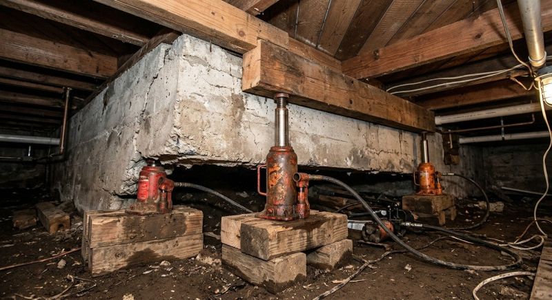 Foundation Jacking in Stanwood, WA