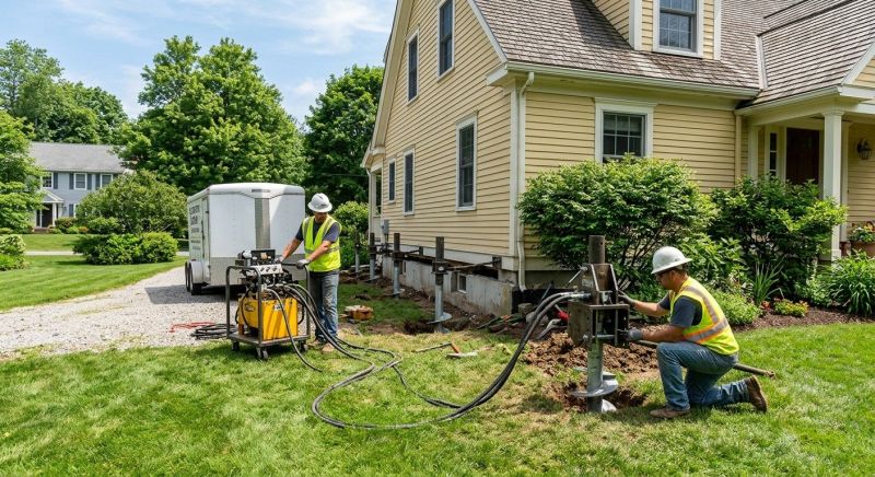 Foundation Lifting in Edmonds, WA