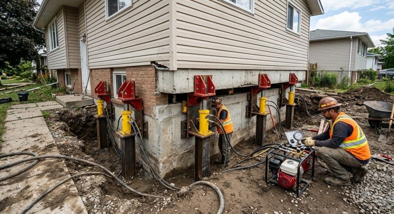 Foundation Lifting in Woodinville, WA