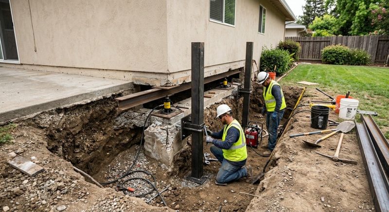Foundation Pier Repair in Snohomish, WA