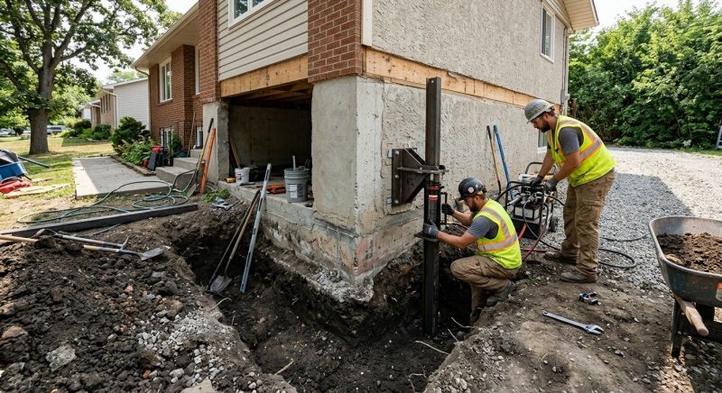 Foundation Pier Repair in Snohomish, WA