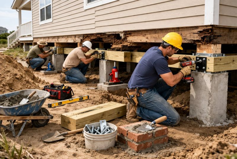 Foundation Raising in Langley, WA