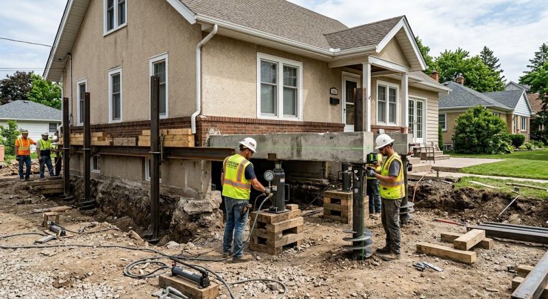 Foundation Releveling in Snohomish, WA