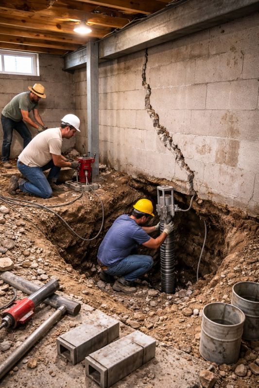 Foundation Structural Repair in Lake Stevens, WA