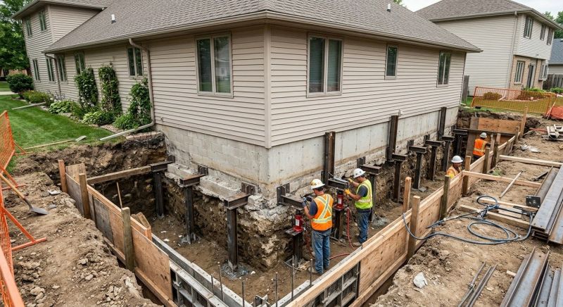Foundation Underpinning in Snohomish, WA