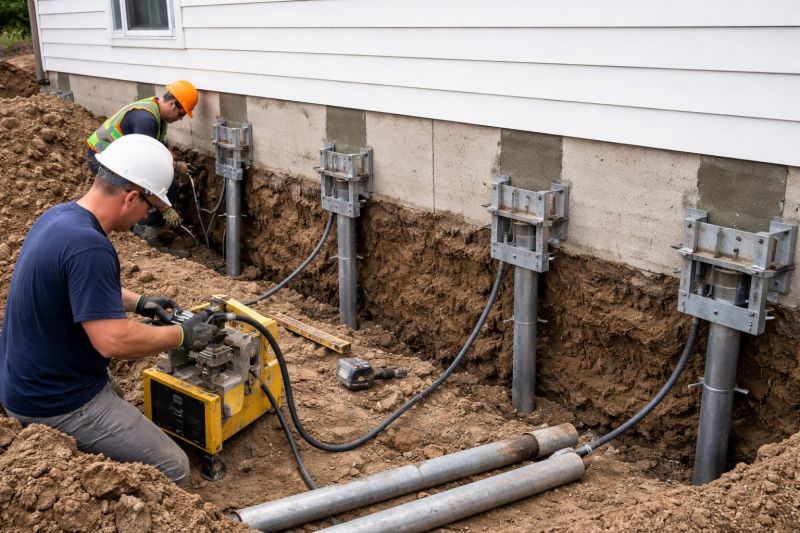 Helical Piers Installation in Snohomish, WA