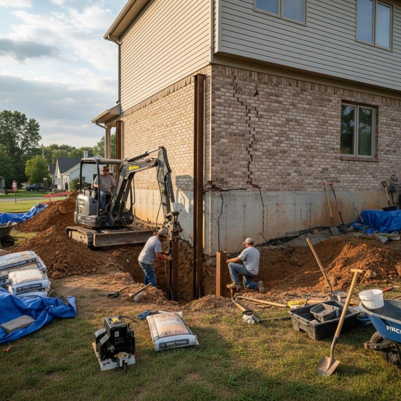Home Foundation Repair in Langley, WA