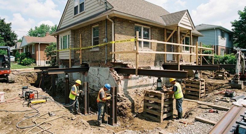 House Foundation Repair in Everett, WA