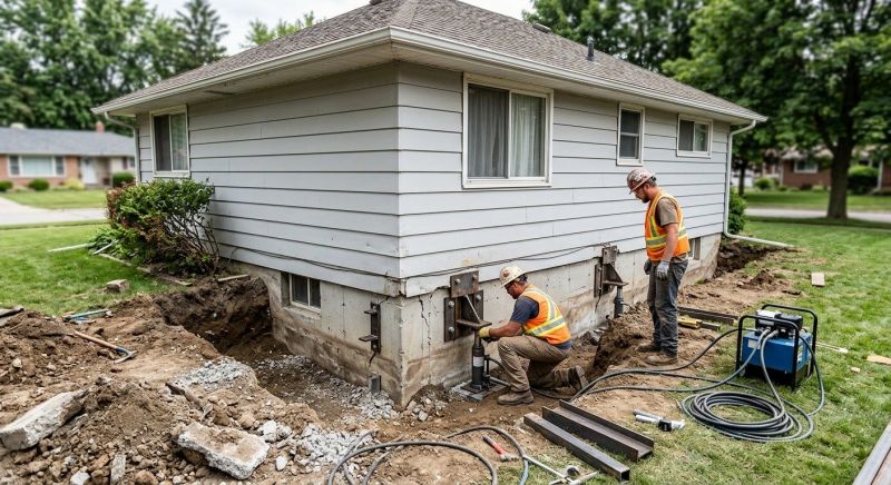 House Foundation Repair in Lynnwood, WA