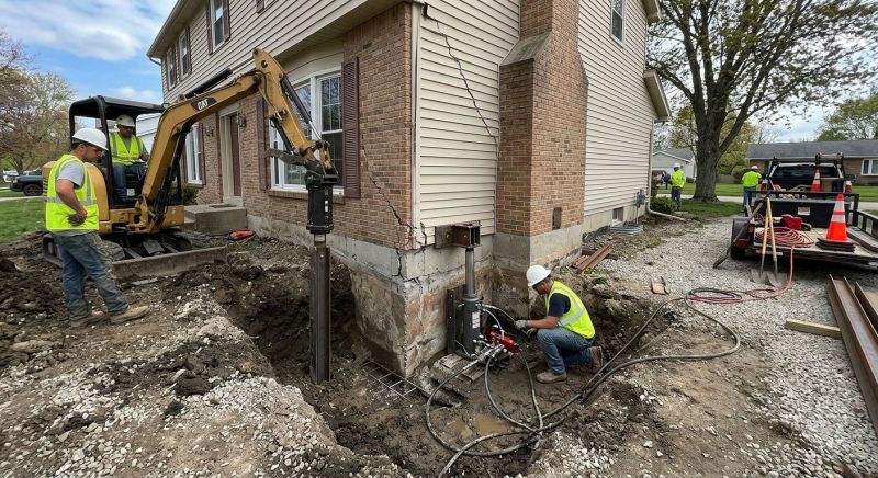 Sinking Foundation Repair in Duvall, WA