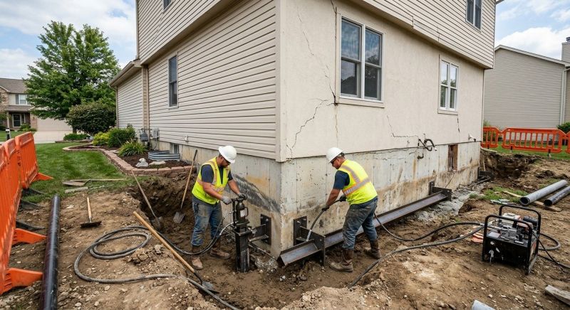 Sinking Foundation Repair in Gold Bar, WA