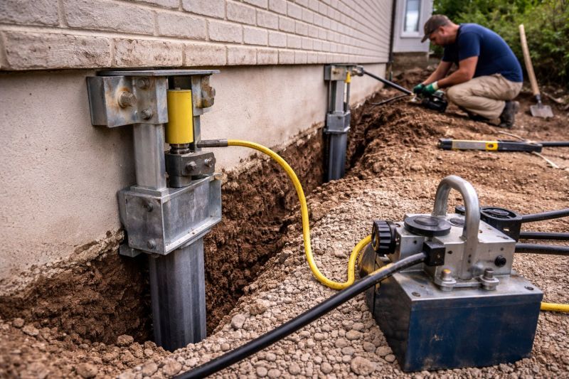 Sinking Foundation Repair in Kenmore, WA
