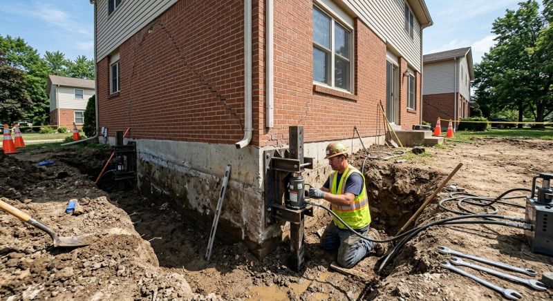 Sinking Foundation Repair in Snohomish County, WA