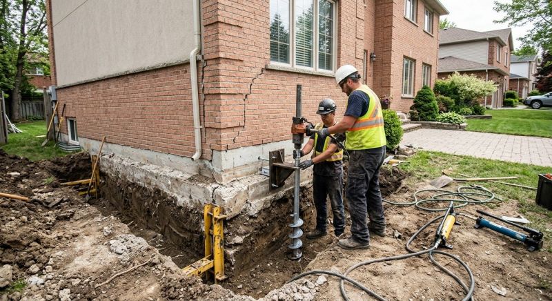 Sinking Foundation Repair in Sultan, WA
