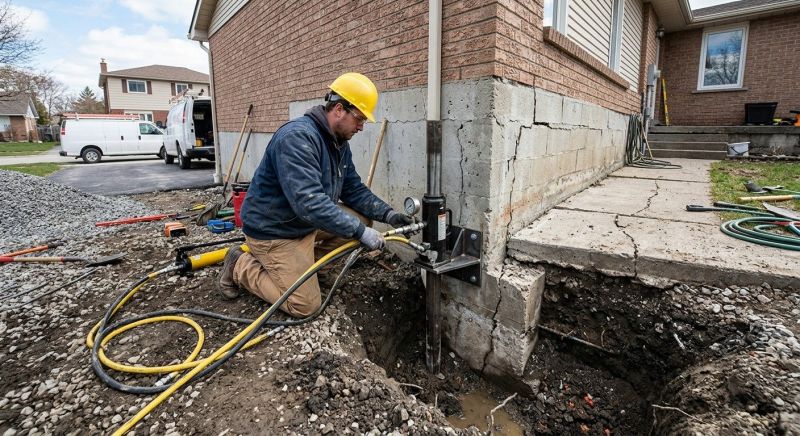 Sinking Foundation Repair in Sultan, WA