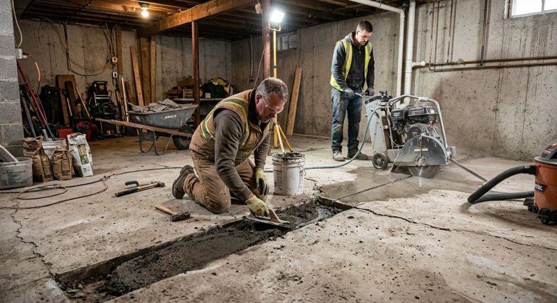 Slab Foundation Repair in Snohomish, WA