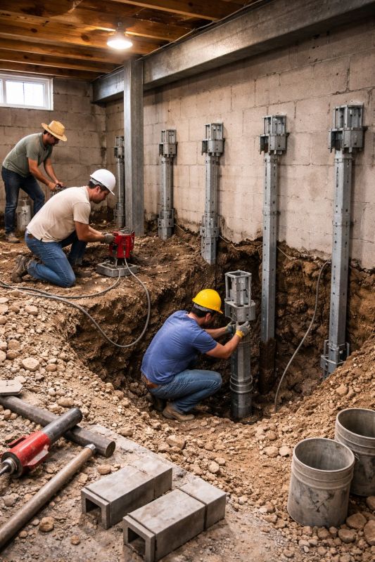 Structural Underpinning in Snohomish, WA