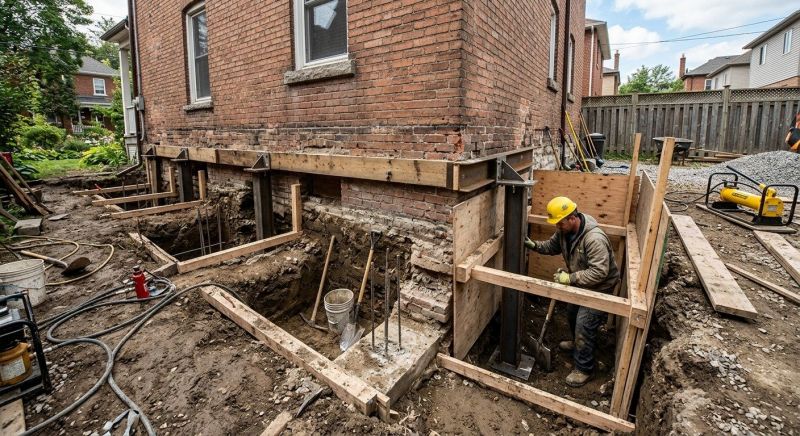 Structural Underpinning in Snohomish, WA